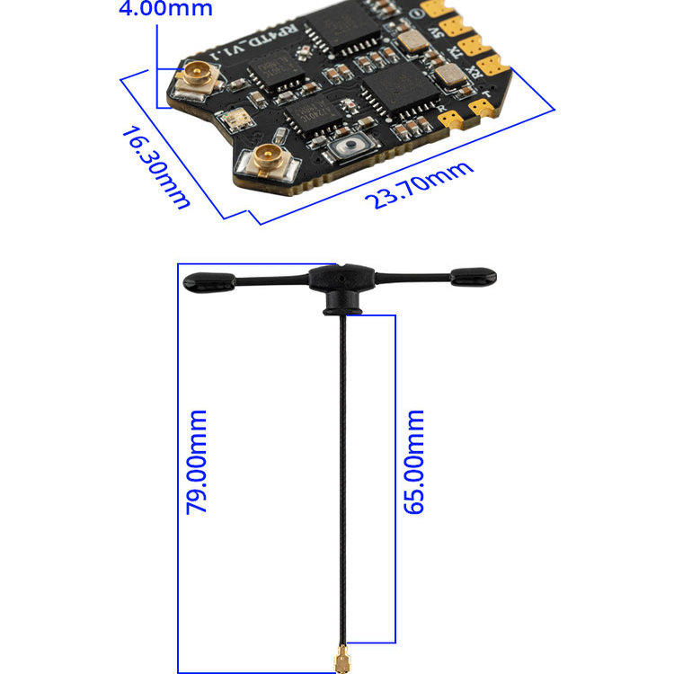 RadioMaster RP4TD ExpressLRS 2 - Drone Battery Strap ulasan dan harga